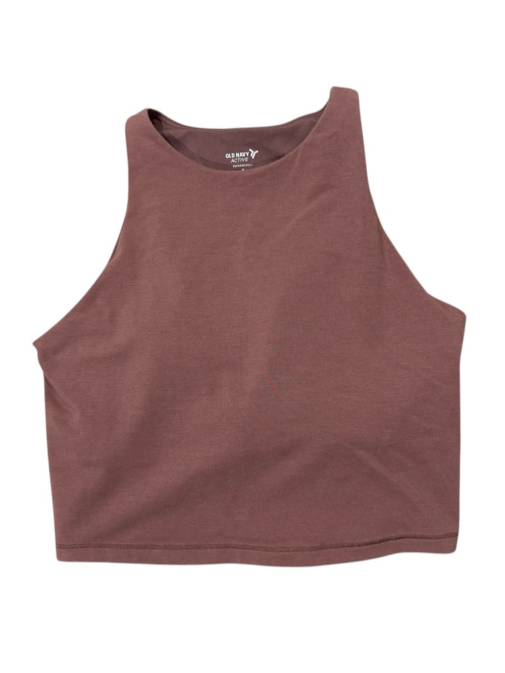 Old Navy Active Mauve Padded Crop Tank Medium